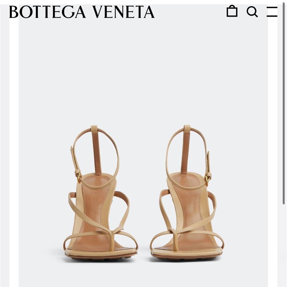 Bottega Venetta Tan Heels